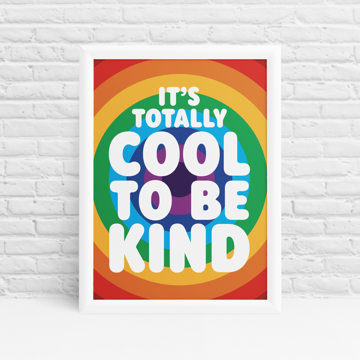 Cool to be Kind Original Wall Art